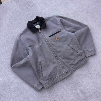 Vintage 00s Carhartt Detroit J97 MTL boxy fit workwear jacket - (M)