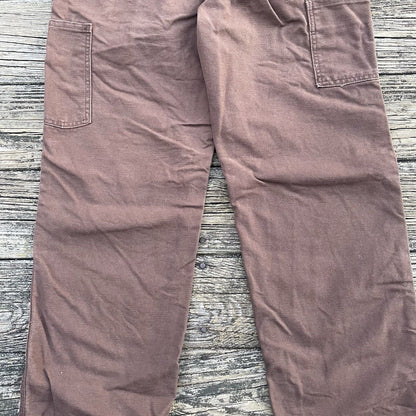 Vintage Carhartt B11 Washed Duck Work Pants - Chestnut (30x34)