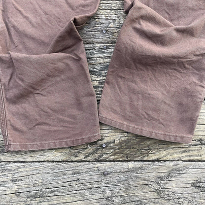 Vintage Carhartt B11 Washed Duck Work Pants - Chestnut (30x34)